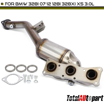 Catalytic Converter for BMW 328i 2007-2012 128i 328xi 328i xDrive X5 3.0L Front - Image 1 of 4