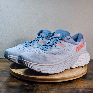 Hoka One One Gaviota 4 Women's Shoes Size 11D Blue Fog Plein Air Training - Picture 1 of 15