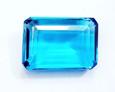 翡翠形状蓝色绿色碧玺 50.00 克拉认证散装宝石待售 — 第 1/4 张图片