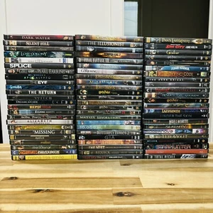 Lot of 65+ Dvd Fantasy Horror Sci Fi Drama Mixed Titles Pre Owned Good Condition - Picture 1 of 9