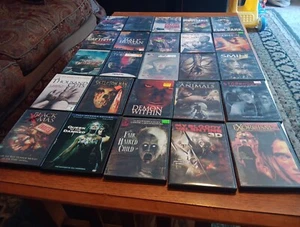 25 HORROR MOVIES DVD. - Foto 1 di 7