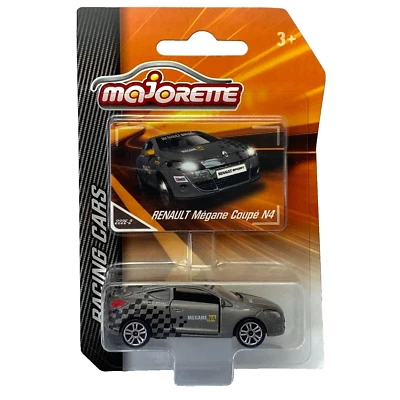 Renault Megane Coupe N4 Grey Majorette Racing Cars 2018 222E-2 1:64 Scale Car - Image 1 of 4