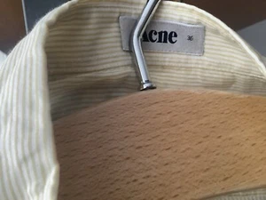 Acne Acne Studios Hemdbluse BW 100 Zart Niedlich Wie Batist Creme Weiß 36 Neuwer - Bild 1 von 9