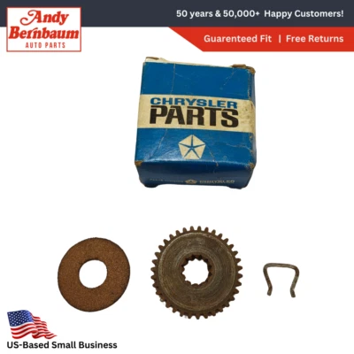 Paquete de piñón y anillo de eje de motor de arranque Plymouth Dodge 1959-1976 2275557 nuevo en stock Foto 1 de 4