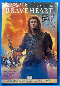 Braveheart (DVD 2000 Widescreen Collection) Mel Gibson Sophie Marceau New/Sealed - Picture 1 of 2