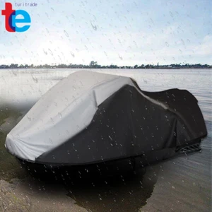 Trailerable Jet Ski Waterproof Marine Grade 600D Heavy Duty Polyester PWC Cover - Picture 1 of 18