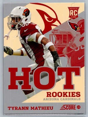 2013 Score Hot Rookies Retail Silver #44 Tyrann Mathieu (RC) - NM-MT - Image 1 of 2