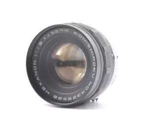 RARE!!!【Top Mint】KONICA KONISHIROKU HEXANON 52mm f/1.8 From Japan #1466 - Picture 1 of 9