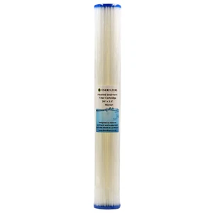 Filtro Finer STD 20" Filtro de agua plisado, Lavable - Alto caudal BB 1-50um - Imagen 1 de 7