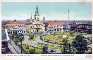 NEW ORLEANS LA - Jackson Square Postkarte - udb - Bild 1 von 2