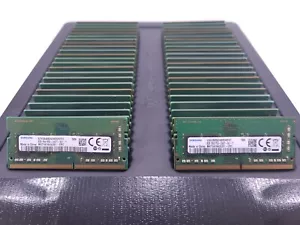 LOT 50 MAJOR BRAND 8GB DDR4 PC4-2400 19200MB/s NON ECC LAPTOP SODIMM MEMORY RAM - Picture 1 of 4