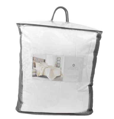 Edredón Completo/Queen Hortensia Hotel Collection Nuevo Blanco Floral Foto 1 de 4