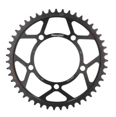 SUPERSPROX Stahl Kettenrad passt an BMW S1000 ab09 schwarz 44 Z - Bild 1 von 2