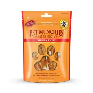 Pet Munchies Dog Treats Chicken Twists 3x290g