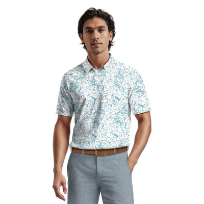 Nuevo Polo Para Hombre Ben Hogan Performance Manga Corta Talla M Blanco Tropical Foto 1 de 4