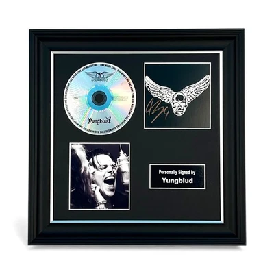 Yungblud SIGNED Aerosmith One More Time Luxury CD Photo Display & COA Autograph - Image 1 of 4
