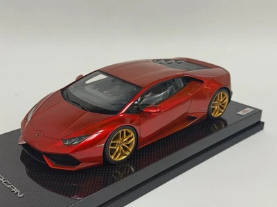 1/18 MR Collection Lamborghini Huracan LP610-2 Rosso Efesto Oro Ruedas ABG055 - Imagen 1 de 4