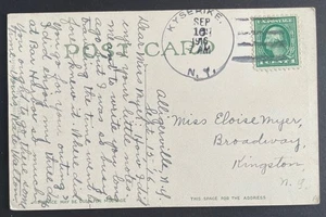 Kyserike (DPO), NY Post Card mailed Sep 16, 1916 to Kingston, NY (Alligerville) - Picture 1 of 2