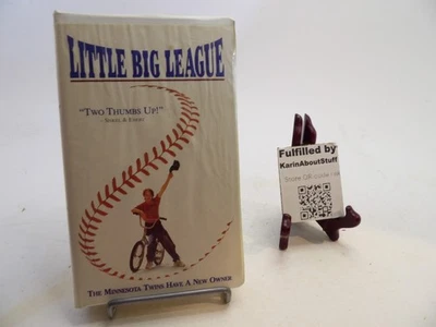 Little Big League [VHS Tape] Jason Robards Luke Edwards Clamshell Free Shipping - Imagem 1 de 4