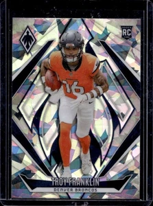 2024 Phoenix Troy Franklin RC Ice Rookie #244 Broncos - Picture 1 of 2