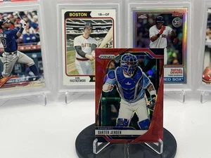 Carter Jensen 2025 Panini Prizm RC rojo hielo agrietado Prizm #166 Kansas City Royals - Imagen 1 de 4