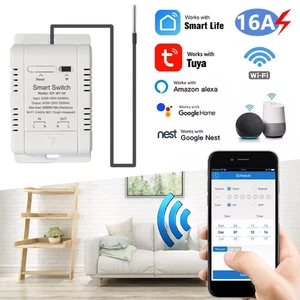 20A Tuya Smart Wifi Switch Monitoring Temperature Humidity & Smart Home Sensor - Picture 1 of 23