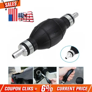⭐3/8" Hand Primer Bulb Outboard Car Marine Boat Gas Fuel Line Pump All Fuels Lxr - Picture 1 of 12