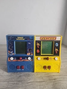 Pac-Man and Space Invaders Handheld Retro Mini Arcade Machines Tested BUNDLE - Picture 1 of 4