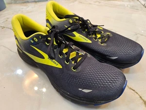 Brooks Ghost 15 Laufschuhe Herren Größe 11,5 US neongelb schwarz sportlich - Bild 1 von 9
