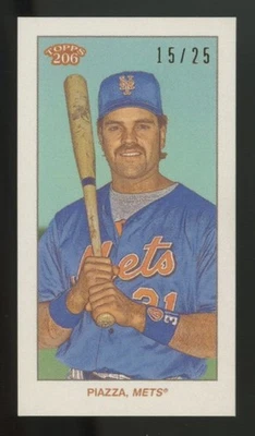 2020 Topps 206 Mike Piazza Background Variation /25 - Image 1 of 2