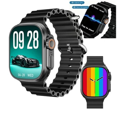 Smart Watch For Men Women, Bluetooth Call, 120+sports Modes Fitness Tracker - Image 1 of 4