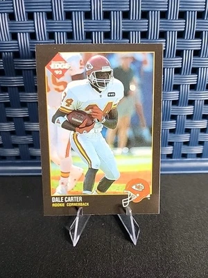 1992 Collector's Edge - Dale Carter #213 (RC) - Rookie Update  - Image 1 of 2