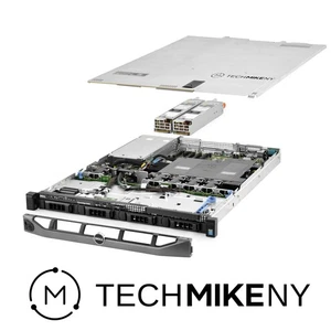 Dell PowerEdge R430 Server E5-2630v3 2,40Ghz 8-Core 32GB RAM 4x 4TB SAS 12G - Bild 1 von 5