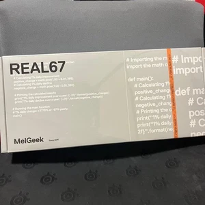 MelGeek REAL67 RGB Gaming Keyboard US Magnetic Switch Hot Swap Unopened - Picture 1 of 6