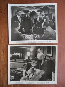 JOHNNY STOOL PIGEON 2 ORIGINAL 1949 BW MOVIE STILLS DURYEA, WINTERS EX - Picture 1 of 5