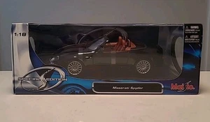 Maserati Spyder Black Maisto Special Edition Die-Cast 1/18 Scale #31667 (B3-CL) - Picture 1 of 11