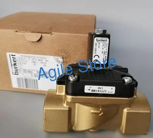 1PCS Burkert solenoid valve 6211 A 20 NBR MS G3/4 PN0.5-10bar 24VDC 4W 00140891 - Picture 1 of 3