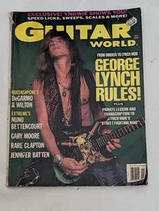 Guitar World Magazine Nov 1990 – George Lynch Dokken Cover Vintage - Bild 1 von 2