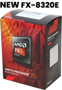NUEVO AMD FX-8320E 8 núcleos 4,0 GHz Turbo FD832EWMHKBOX AM3+ Procesador CPU con enfriador - Imagen 1 de 6