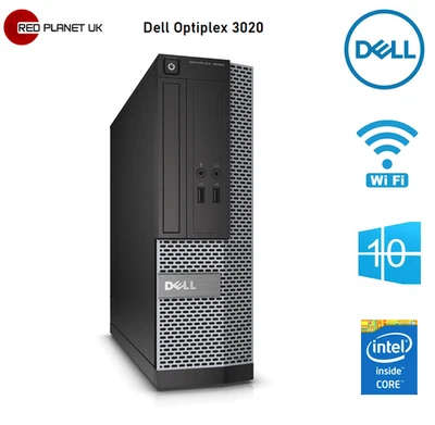 Dell Optiplex 3020 SFF Intel Core i5 4th Gen 8GB Ram 128GB SSD  Win 11 Pro - Image 1 of 2