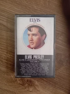 ELVIS PRESLEY - UK CASSETTE TAPE A LEGENDARY PERFORMER VOLUME 4 SCARCE PK 84848 - Picture 1 of 10