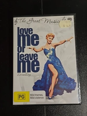 LOVE ME OR LEAVE ME (Doris DAY James CAGNEY Cameron MITCHELL) DVD Region 4 NEW  - image 1 of 2