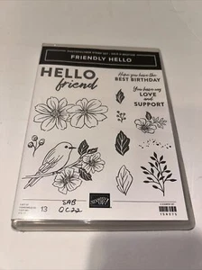Stampin' Up! FRIENDLY HELLO.  A20 - Picture 1 of 5