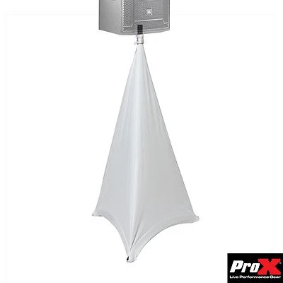 ProX X-SP3SC 3 Sided Lycra Scrim Cover for Speaker Stand & Lighting Stands - Image 1 of 4
