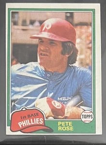 1981 TOPPS BASEBALL-PETE ROSE #180 - Picture 1 of 2