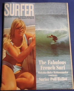 SURFER MAGAZIN MÄRZ 1966 MAKAHA FRANKREICH JJ MOON RINCON VINTAGE - Bild 1 von 7