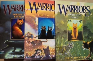Warriors: the Prophecies Begin Series: Books 1/2/3, by Erin Hunter (2004) Canada - Foto 1 di 5
