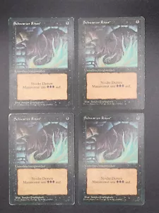 4x Dark Ritual - German - FBB - EDH - Vintage - Modern #2625 - Picture 1 of 2