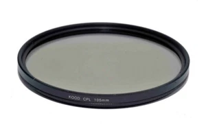 Kood 105mm Circular Polariser Filter Glass CPL Filter 105mm Polarizing Filter  - Picture 1 of 2