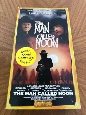 The Man Called Noon VHS VCR Video Tape Used Richard Crenna - Image 1 of 4